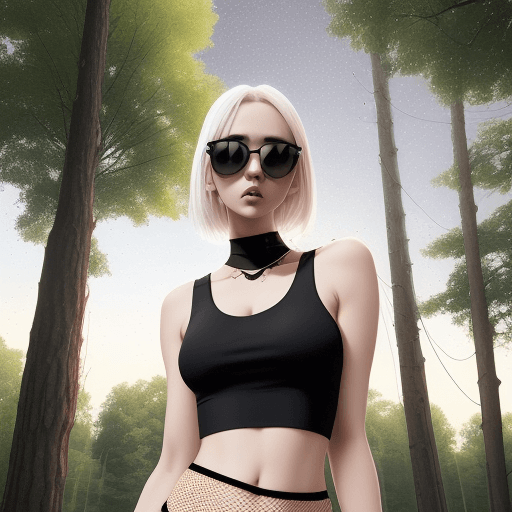 AI generated: sw1mc0v3r, shirt, see-through, fishnets,<lora:sw1mc0v3r-000010:1>, from_above, crop top, detailed fa...