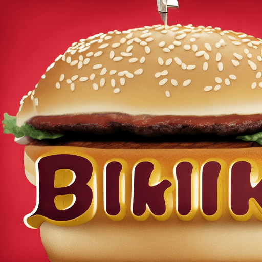 AI generated: Burger king logo 8k