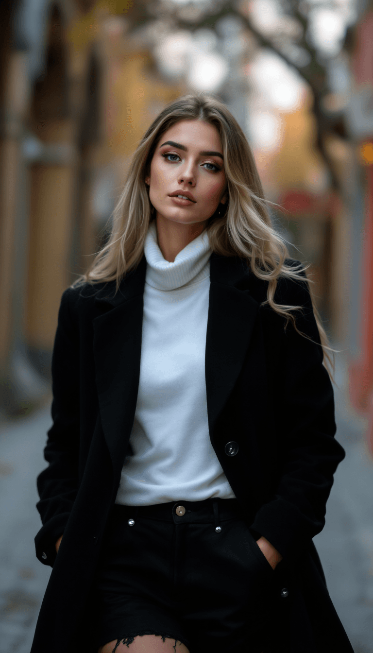 AI generated: moda fotoğrafı, ön çekim, tüm vücut, bayan model, öne doğru bakış,korse giyinmiş