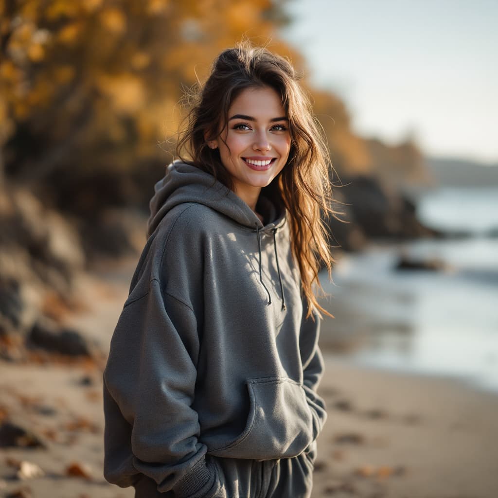 AI generated: photography, dynamic shooting, distance range, woman, upper-body, staring into the camera, enjoyable...