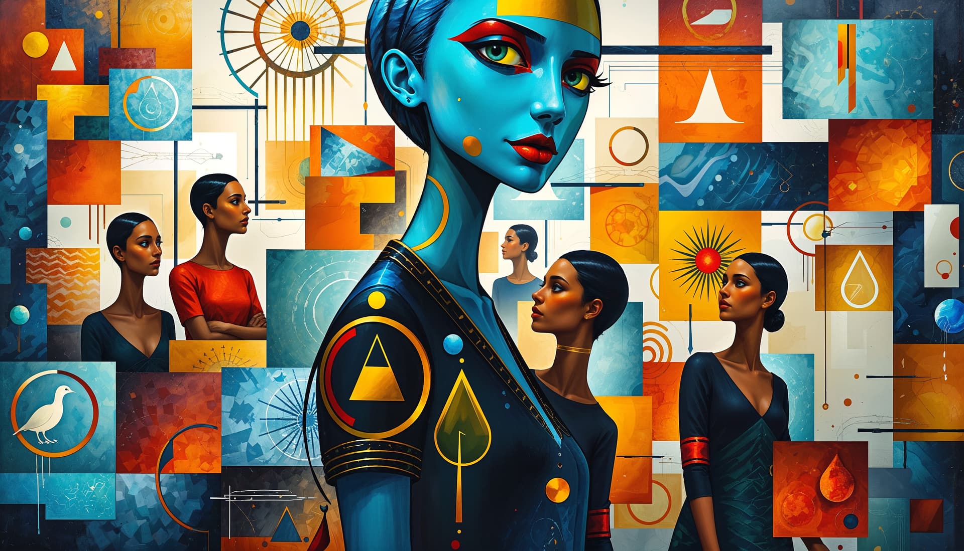 AI generated: Ubuntu Inspired Art, Human Inspired