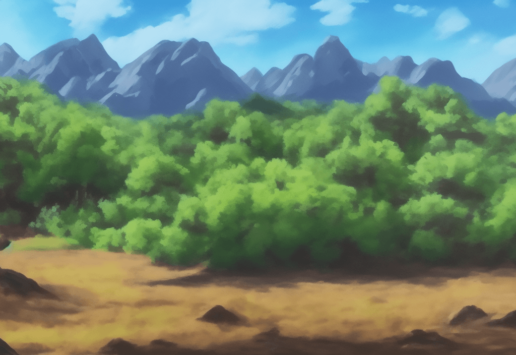 AI generated: land scape time lapse, painting, noisly damage footage