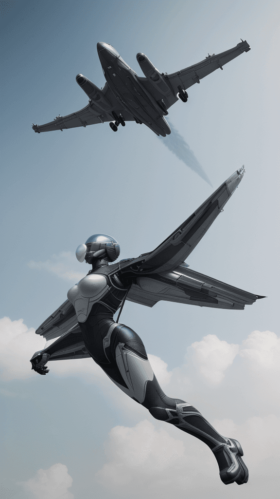 AI generated: (16k, best quality, master:1.2), (realistic, photo-realistic:1.37) imagine if you could fly,  Add_De...