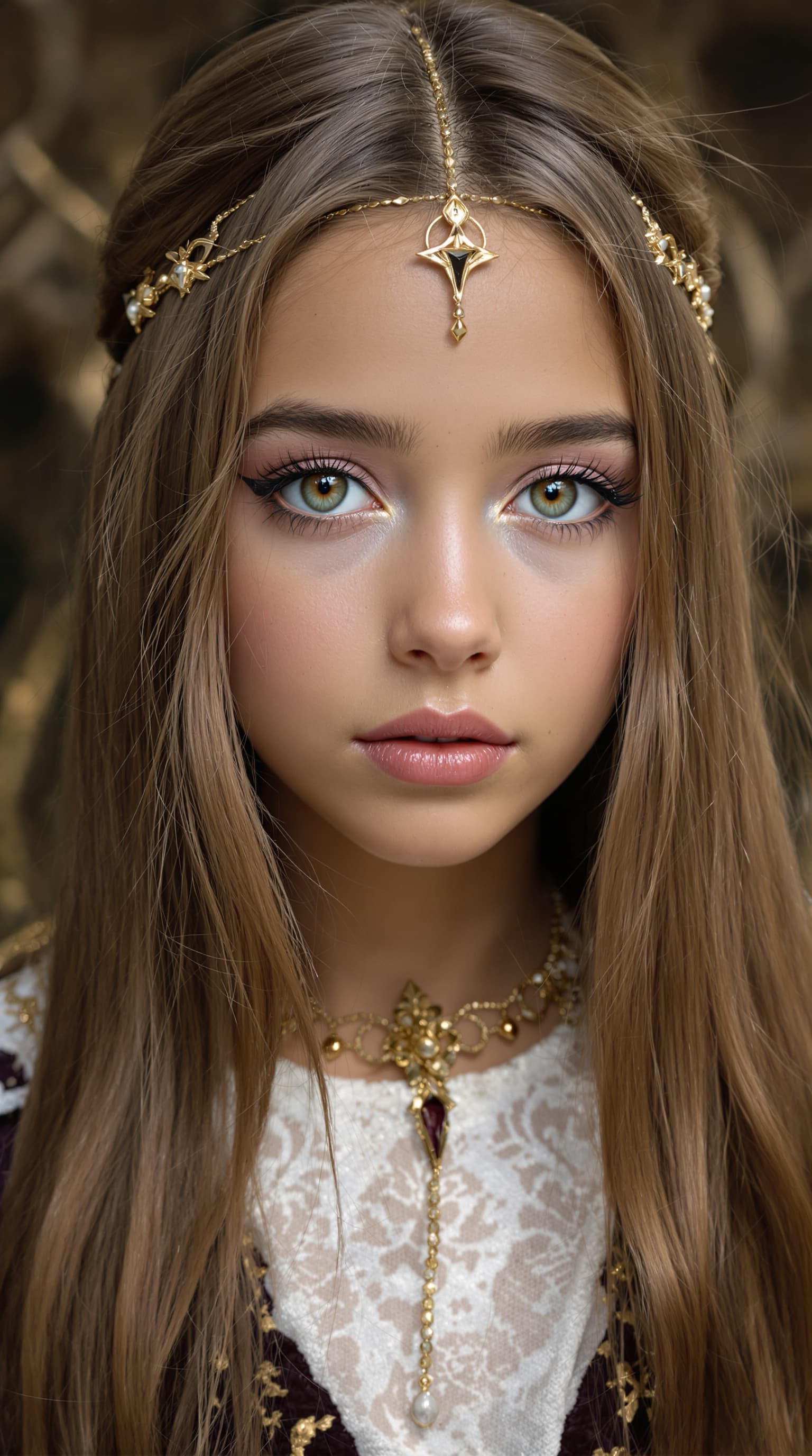AI generated: a professional photo of a exceptionally beautiful girl in the world, (age 11) (futuristic),(masterpi...