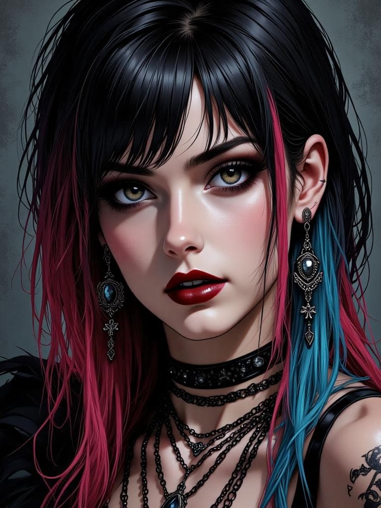 unusual lady - Image 1
