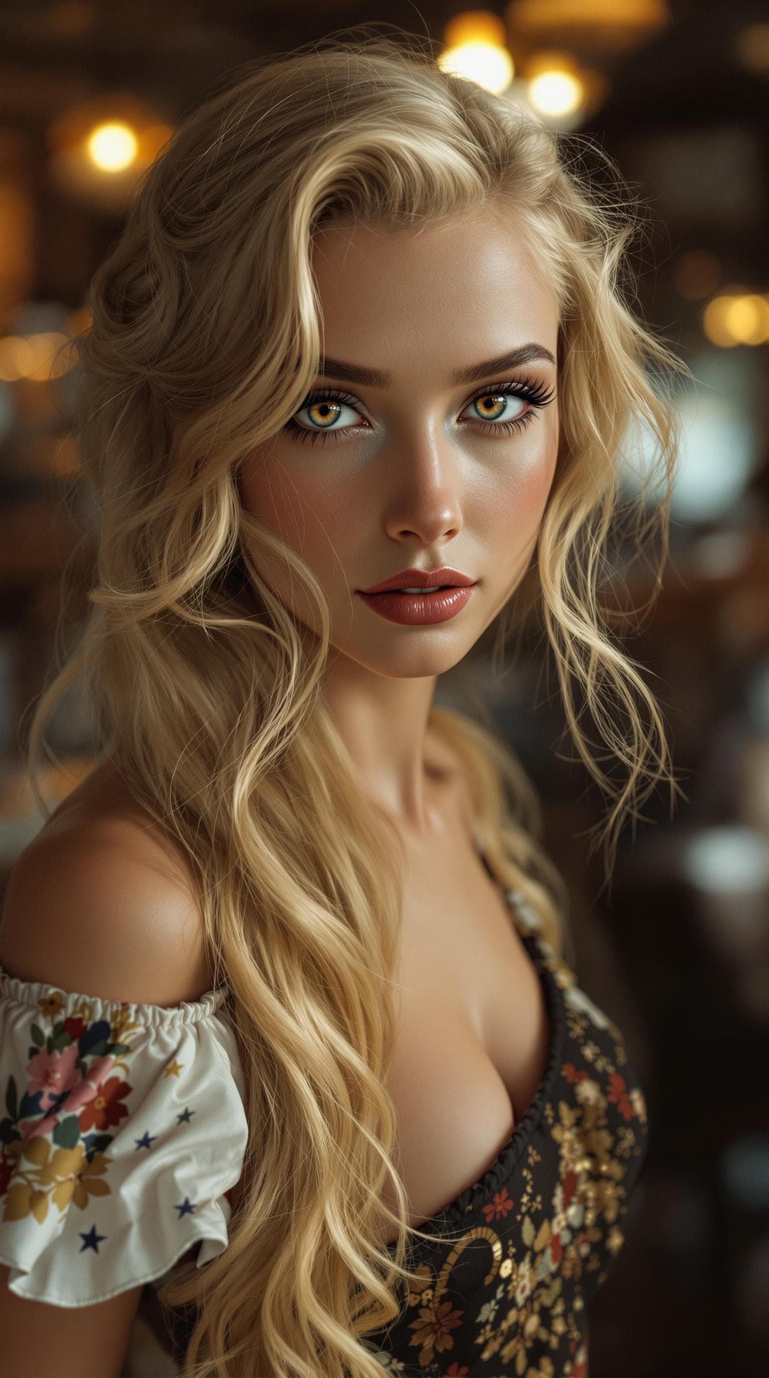AI generated: a professional photo of a exceptionally of the most beautiful (age 18) during the American depressio...