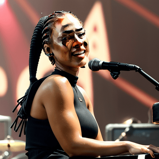 AI generated: Alicia keys 