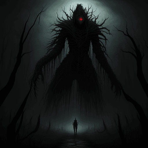 AI generated: dark horror fantasy
