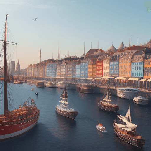 AI generated: eine riesige stadt in der zukunft, farbenfroh, riesige türme, viele raumschiffe, 8k