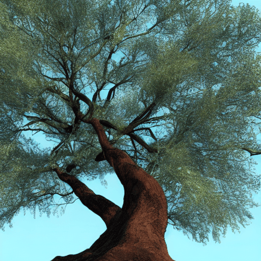AI generated: a beautiful tree, 8k