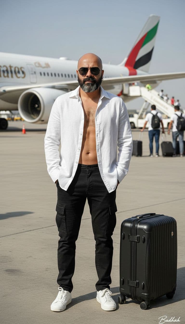 AI generated: Ultra-realistic 8K portrait of a stylish young man with a lean, toned physique (around 56 kg, 5'6 ta...