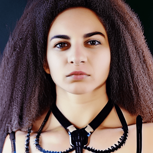 AI generated: 1girl (Arab Girl, 20 yo, extremely detailed, face detail, face retouch, (shibari:1.2), (naked), (((h...