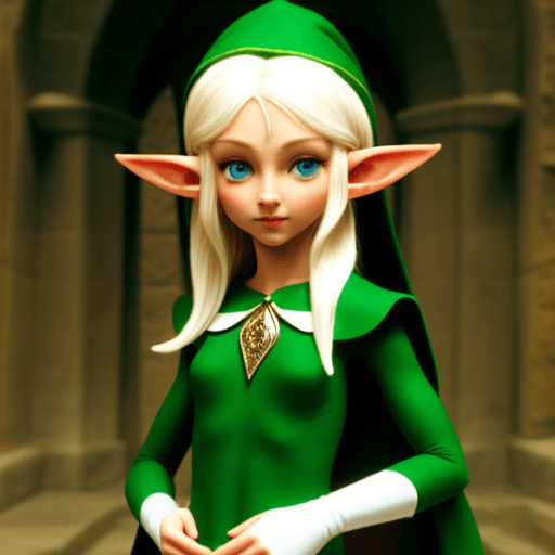AI generated: Elf