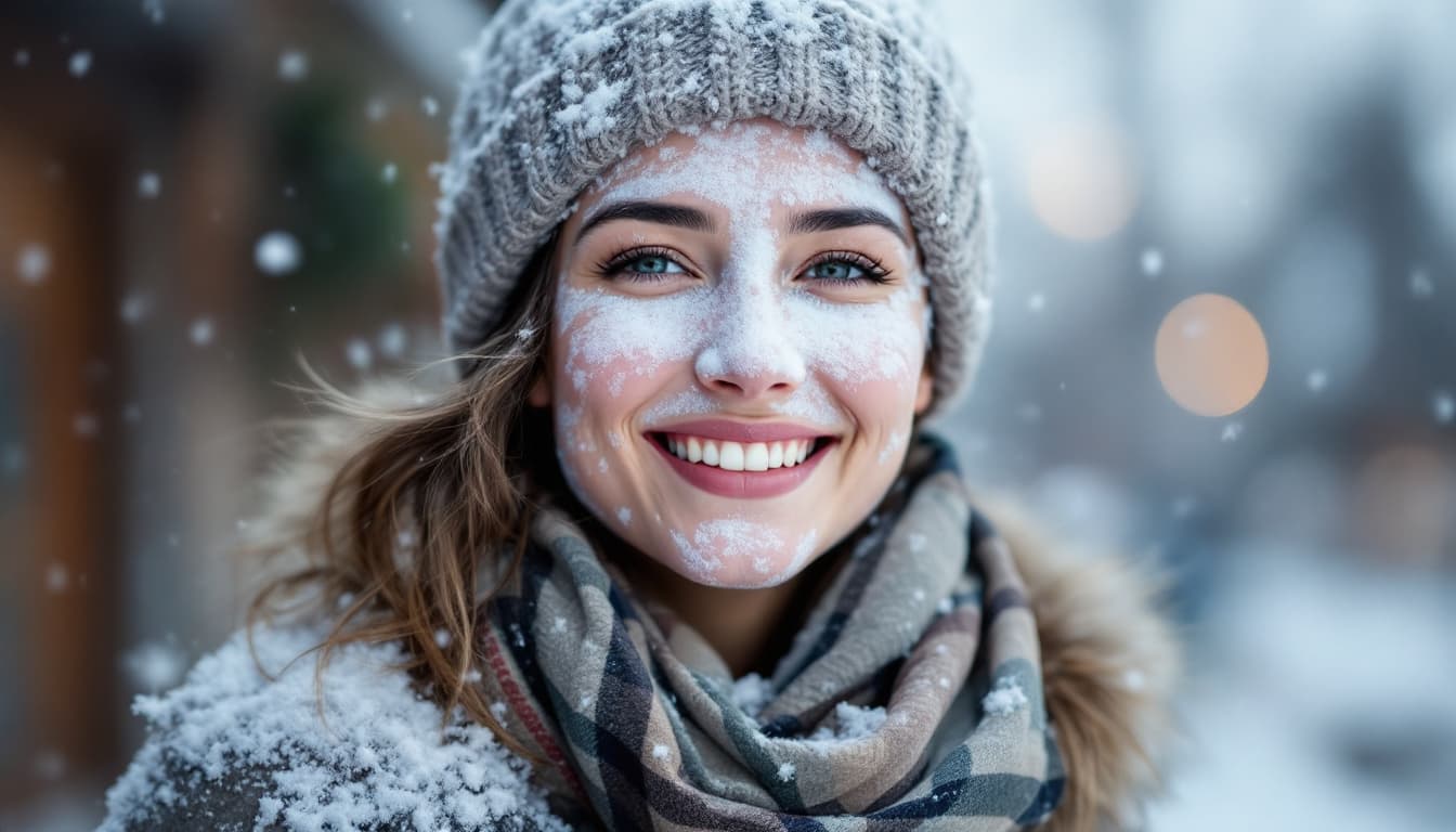 AI generated: Crie uma ilustração de uma mulher sorridente, de 20 anos de idade, usando capuz escuro sobre a cabeç...