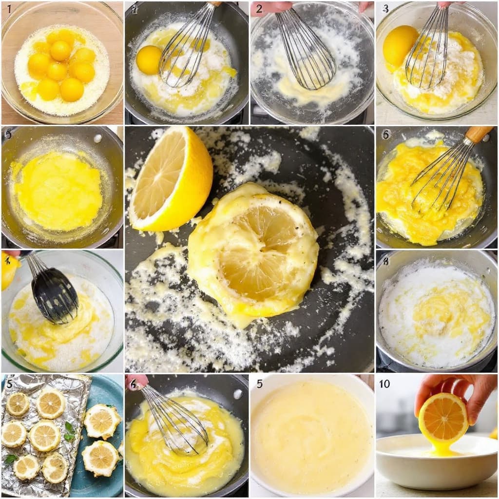 AI generated: Ten photos of melting lemons.