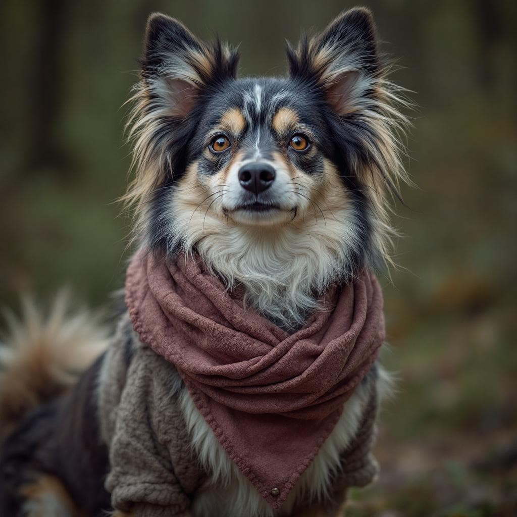 AI generated: Female dogy style