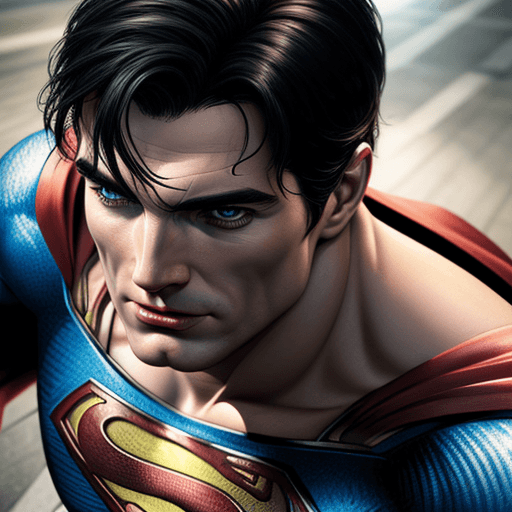 AI generated: Superman photorealistic ultra photoreal ultra detail