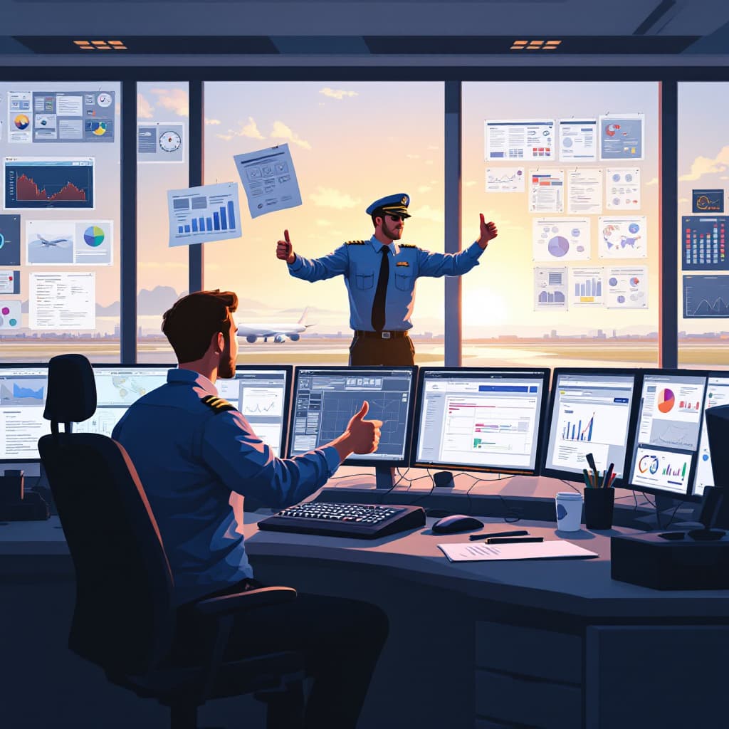 AI generated: Can you create an image for me? Showing the importance of the aircraft performance engineer
The desc...