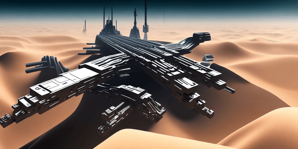 AI generated: Futuristic Technology Images connected with pc, cpu and gpu in sandy colour