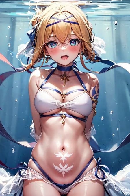  Jeanne d'Arc (Azur Lane) Swimsuit 圣女贞德-海之圣女