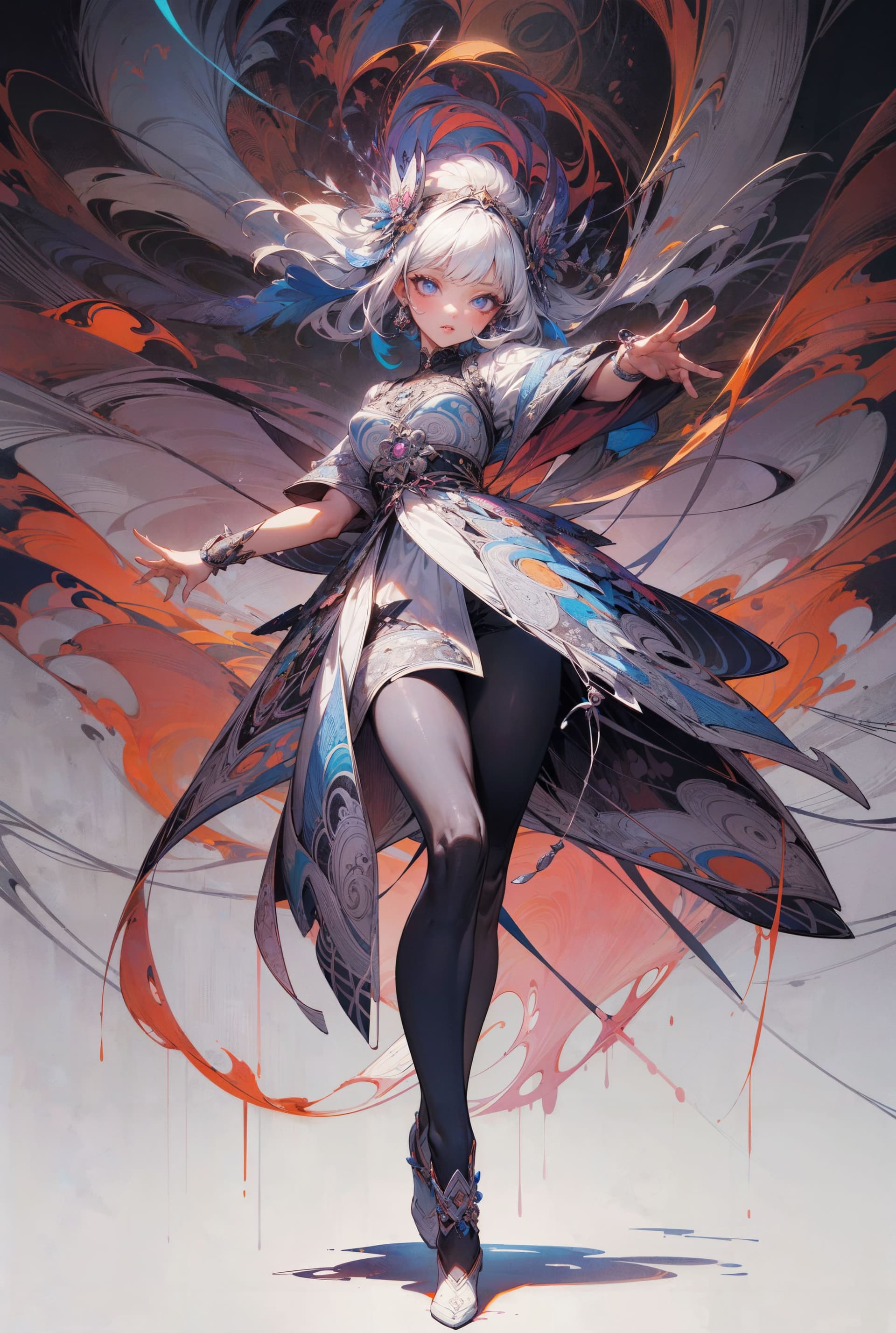 AI generated: (masterpiece, top quality, official art, professional work, beautiful and aesthetic:1.2), (1 girl:1....