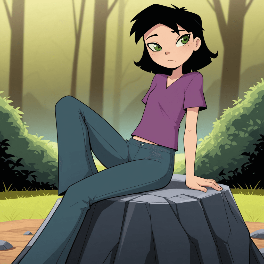 Kat Cassidy [ Kenny The Shark ] by Leaf