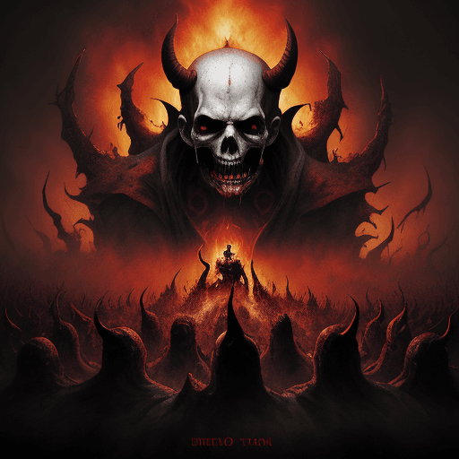 DreamShaper prompt: hell