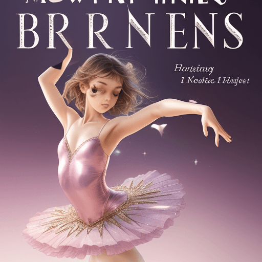 AI generated: my new cover page for my book called 
shiny broken pieces.
Book is about dancing ballet


