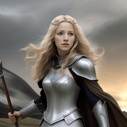 DreamShaper prompt: Éowyn