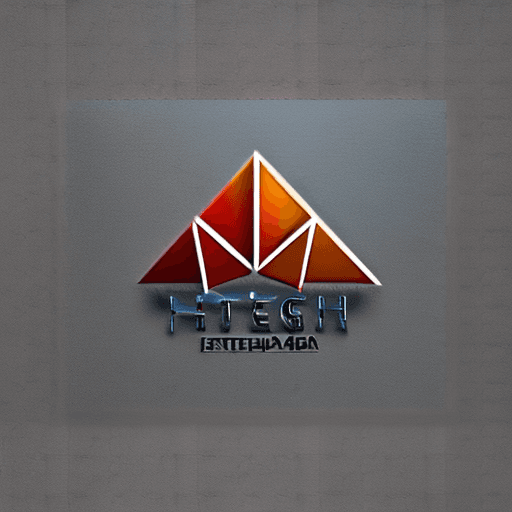 AI generated: create a high tech style art logo with name "NV", full hd logo, 4k logo, high resolution logo, extre...