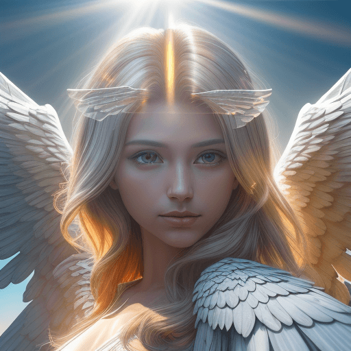 AI generated: Close up, sun rays, reflections, Marvel at the power of modern photography through this close-up por...