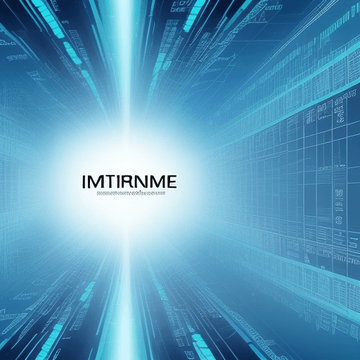 AI generated: I want create a background for my company website. The company activity is information systems