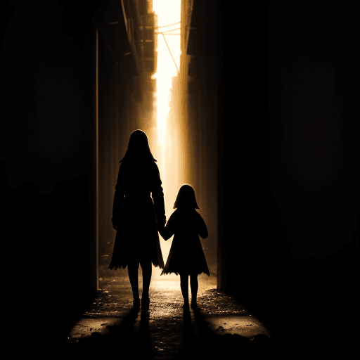 AI generated: "In the shadows of despair, we found our strength, for it is in the darkest hours that the flicker o...