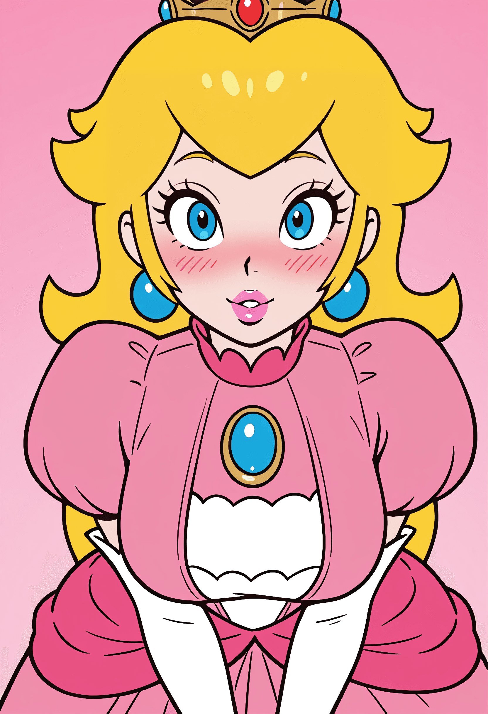 Super Mario style illustrious