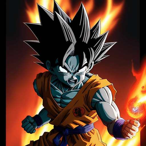 AI generated: Son Goku is the protagonist of the manga and anime series Dragon Ball z. created by Akira Toriyama i...