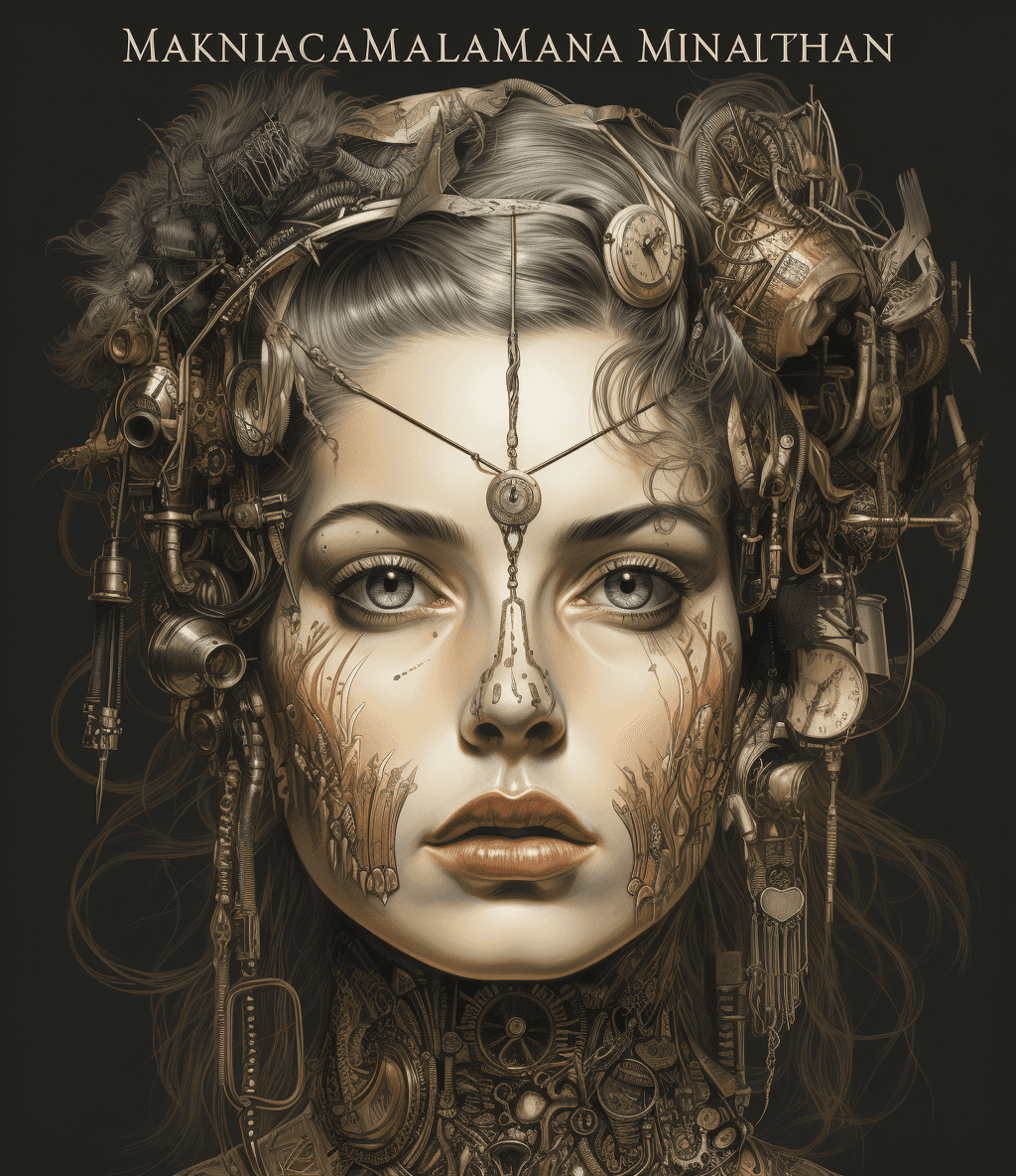 AI generated: a person drawing pencil portraits and sketching with pencils, in the style of celebrity image mashup...