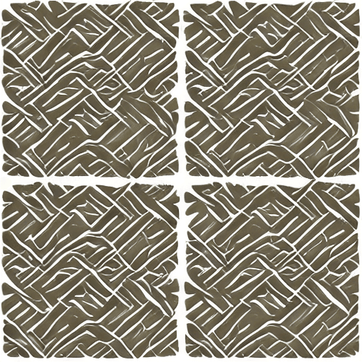AI generated: Vectorized linear illustration of olive oil leaves