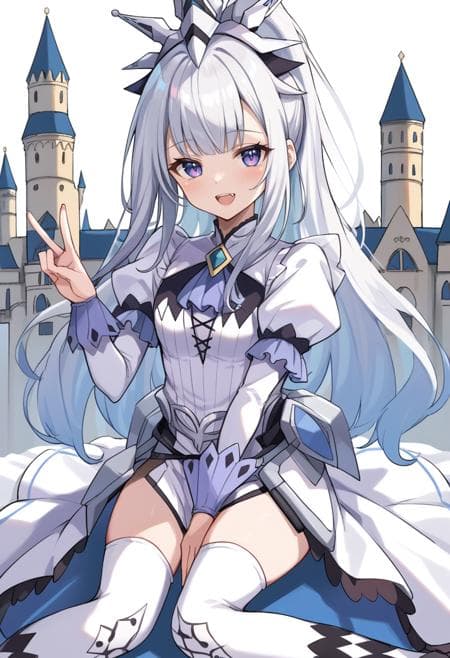 Yu-Gi-Oh! - M∀lice <Q> White Binder - (マリス＜クイーン＞ホワイト・バインダー) PonyXL