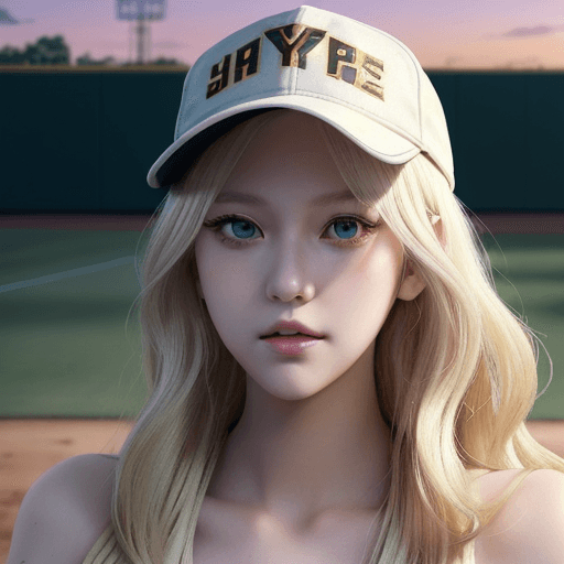 AI generated: anime art full body character concept art, anime key visual of elegant young female, platinum blonde...
