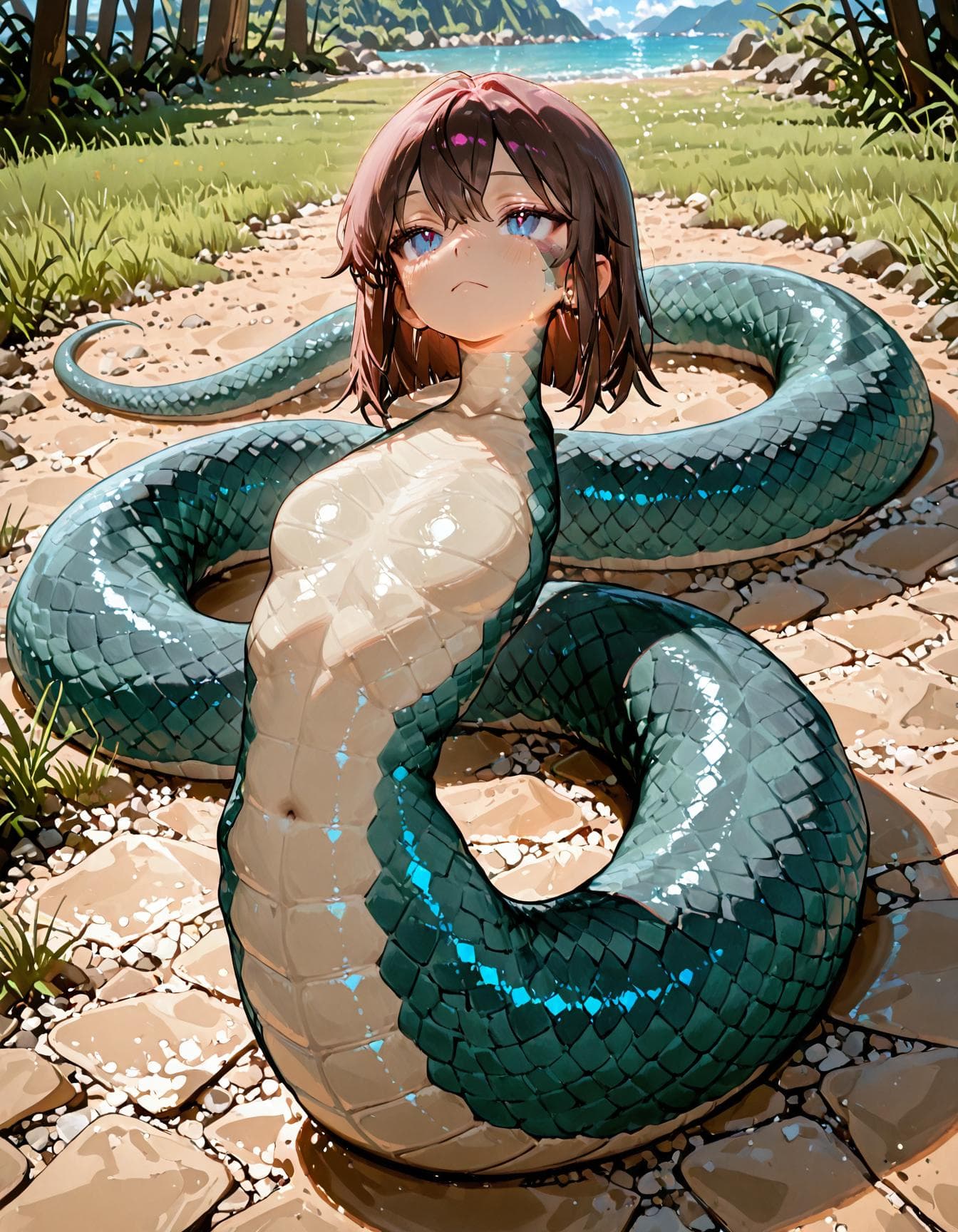 Armless/Shoulderless Lamia/Mermaid - Image 1