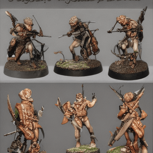 AI generated: All of them, extremely detailed