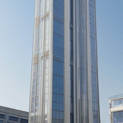 AI generated: a multistory building with name Ventosys on it