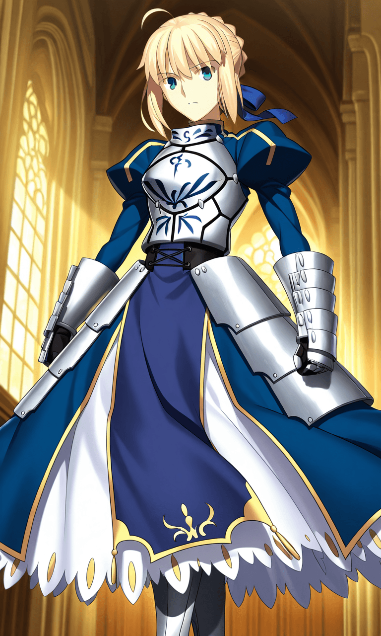 ______ Artoria Pendragon Saber ______ Fate Series ______ 7 Variations And 26 Outfits