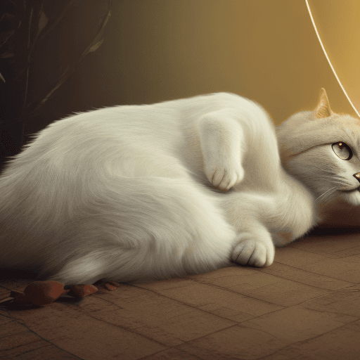 AI generated: (cat:0.8 AND male:1.2) head, anthropomorphic humanoid body, full body, high detail, commercial photo...