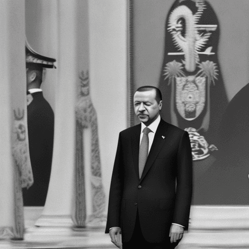 AI generated: Recep Tayyip Erdogan in 80s Miami Style --ar 9:16