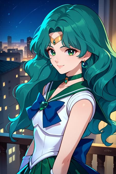 Sailor Neptune/セーラーネプチューン (Sailor Moon) SDXL LoRA [Pony Diffusion]