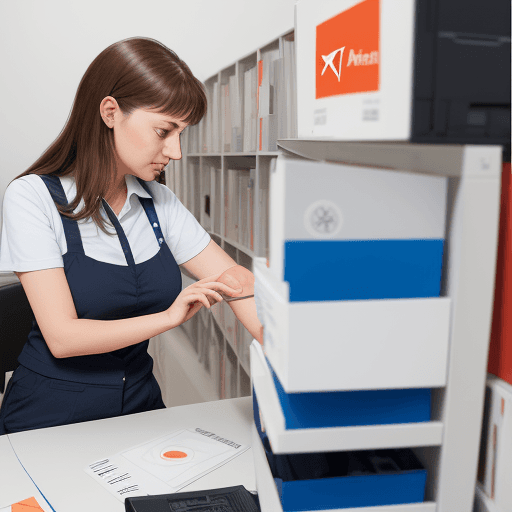 AI generated: create a photo for the profile of a collection manager that bears the INTEGRAL STAFF logo