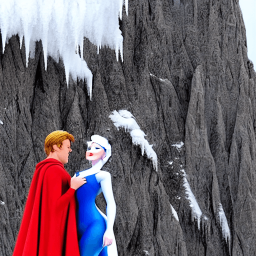 AI generated: low angle wide shot, set in the Fortress of Solitude. two individuals.

beautiful, beautiful, creamy...