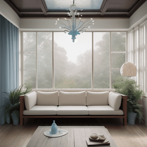 AI generated: Парень,High resolution photography interior design, dreamy sunken living room conversation pit, wood...