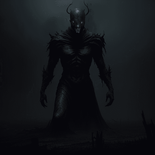 AI generated: Photo of aDeath knight  , dark fantasy, night ,haze, fog,mist, black smoke,volumetric lighting,
scar...